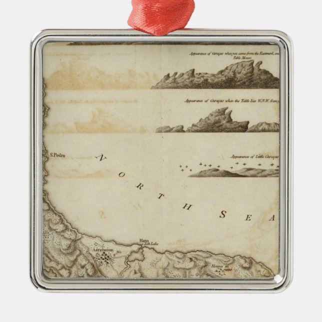 Curacao Metal Tree Decoration (Front)