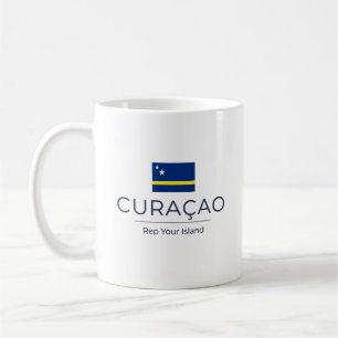 Curaçao Minimalist Everyday Pride Coffee Mug