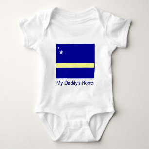 Curacao my daddy's roots baby bodysuit