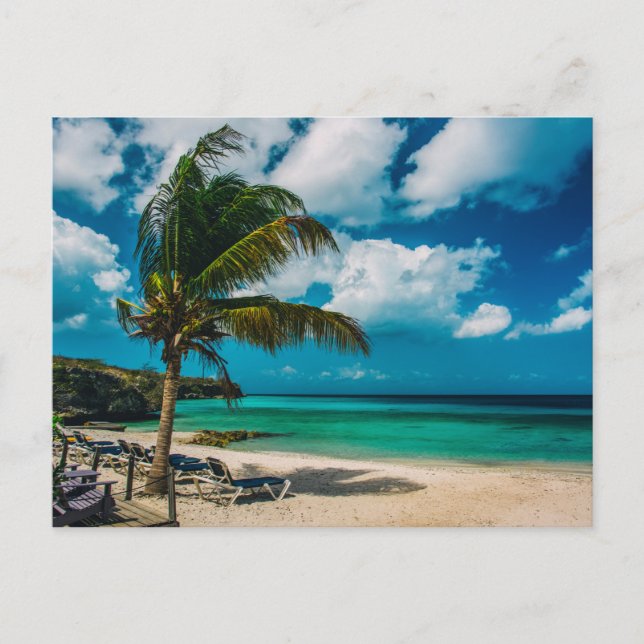 Curacao, Playa Porto Marie Postcard (Front)