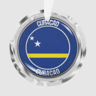 Curaçao Round Emblem Ornament