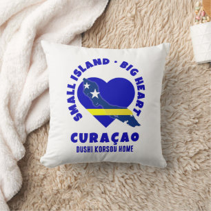 CURAÇAO Small Island Big Heart Dushi Korsuo  Cushion