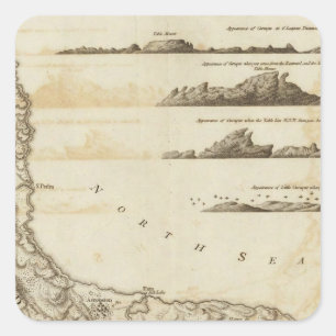 Curacao Square Sticker