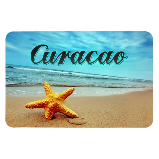 Curacao starfish magnet (Horizontal)