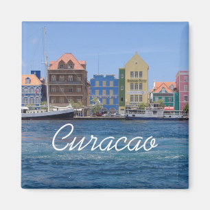Curacao Travel Photo Seaside Fridge Magnets