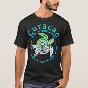 Curacao Tribal Turtle          T-Shirt