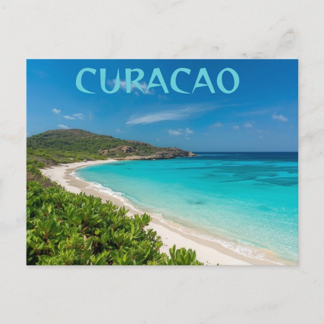 curacao vacation Postcard (Front)