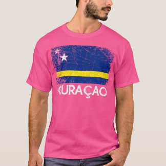 Curacaoan Flag 	  Vintage Made In Curacao Gift T-Shirt