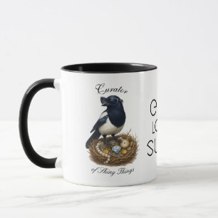 Curator of Shiny Things – Magpie Bling ELGIS Mug