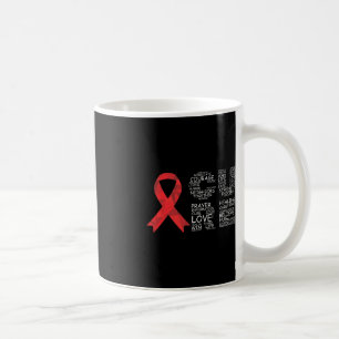 Cure Brain Aneurysm Awareness Surgery Support Grap Coffee Mug