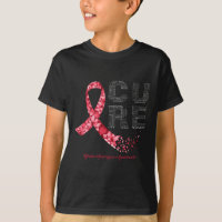 CURE Burgundy Ribbon Brain Aneurysm Awareness