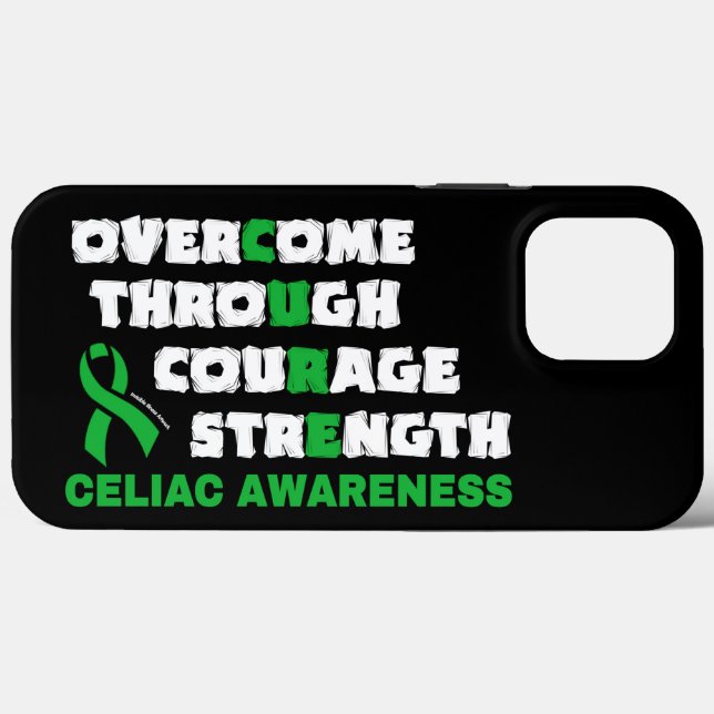 CURE...Celiac Case-Mate iPhone Case (Back (Horizontal))