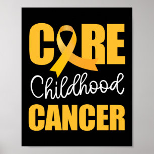 Cure Childhood Cancer Awareness Poster