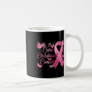 Cure Childhood Cancer Childhood Cancer Awareness M Coffee Mug