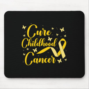 Cure Childhood Cancer  Childhood Cancer Awareness  Mouse Mat