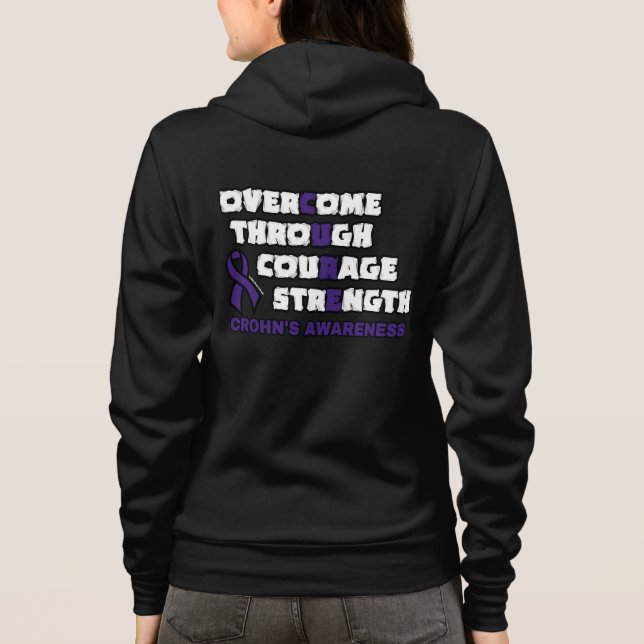 CURE...Crohn's Hoodie (Back)