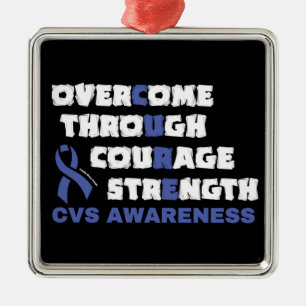 CURE...CVS METAL TREE DECORATION
