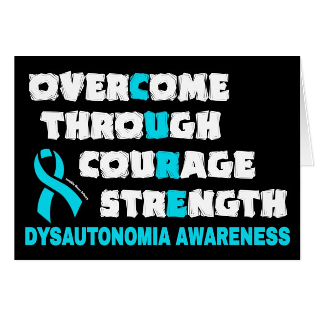 CURE...Dysautonomia (Front Horizontal)
