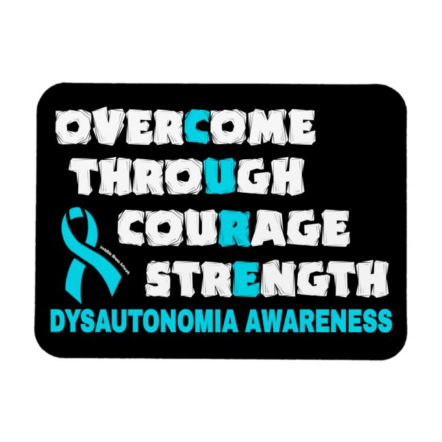 CURE...Dysautonomia Magnet (Horizontal)