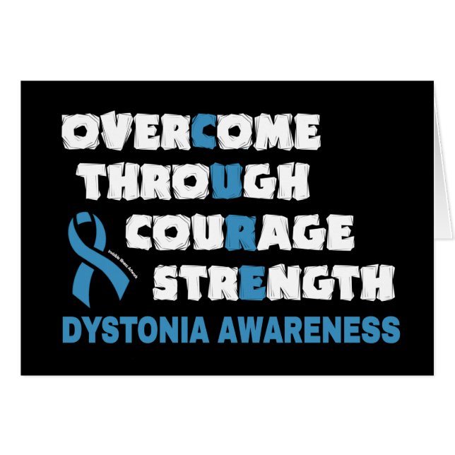 CURE...Dystonia (Front Horizontal)