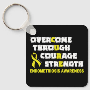 CURE...Endometriosis Keychain