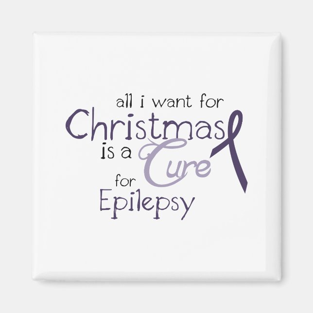 Cure For Epilepsy Magnet (Front)
