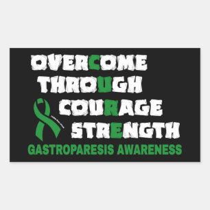 CURE...Gastroparesis Rectangular Sticker