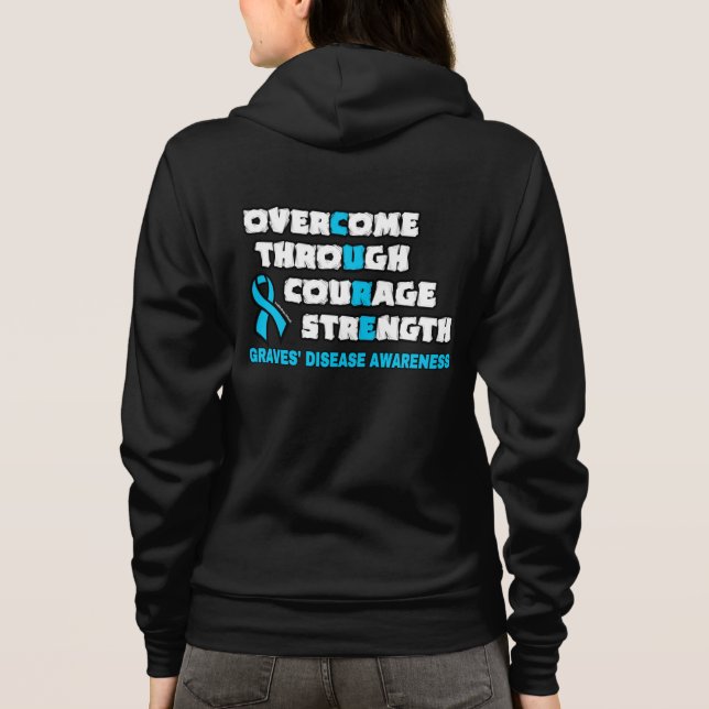 CURE...Graves' Hoodie (Back)