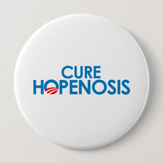 Cure Hopenosis 10 Cm Round Badge (Front)