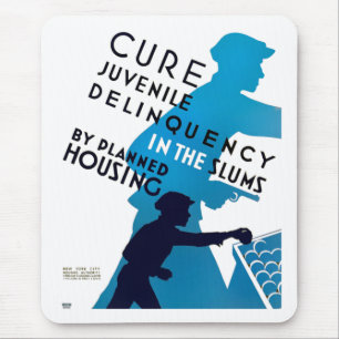 Cure Juvenile Delinquency in the Slums Mouse Mat