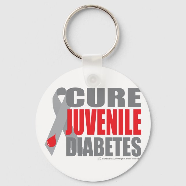 Cure Juvenile Diabetes Key Ring (Front)