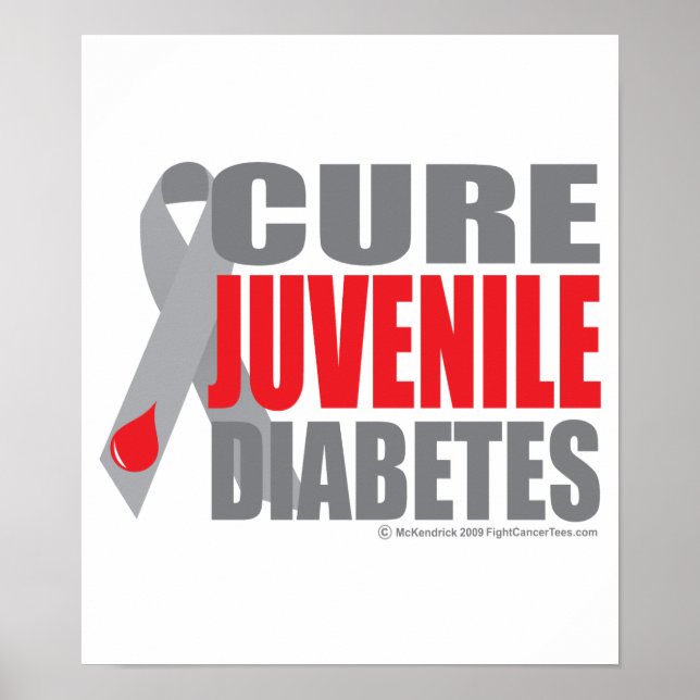 Cure Juvenile Diabetes Poster (Front)