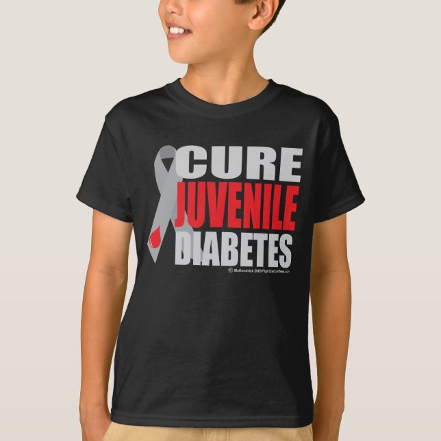 Cure Juvenile Diabetes T-Shirt (Front)
