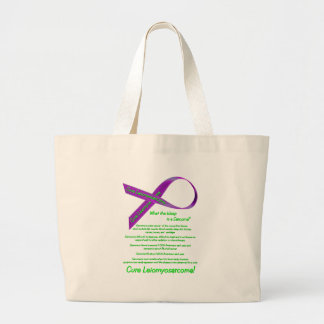 Cure Leiomyosarcoma Tote Bag