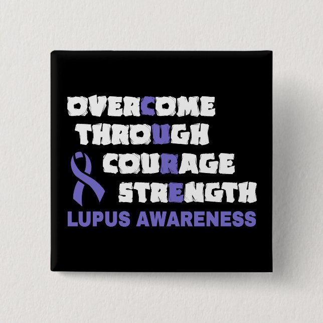 CURE...Lupus Button (Front)