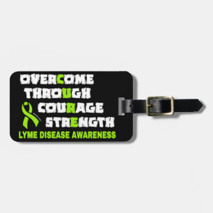 CURE...Lyme Luggage Tag