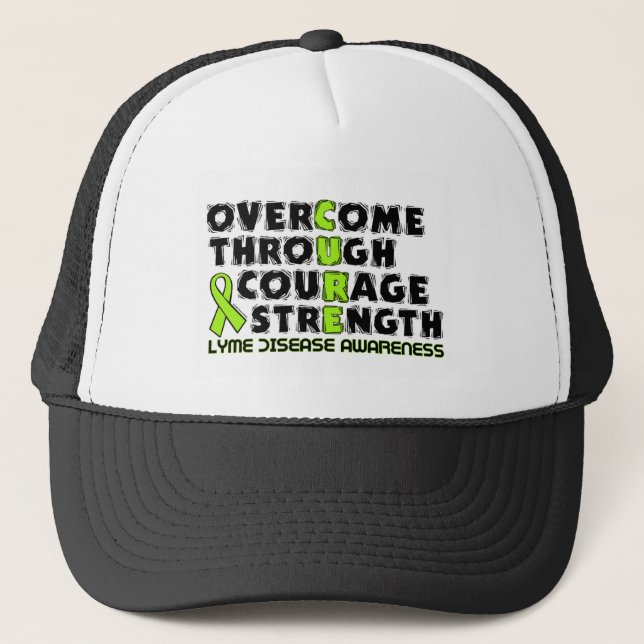 CURE...Lyme Trucker Hat (Front)