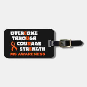 CURE...MS LUGGAGE TAG
