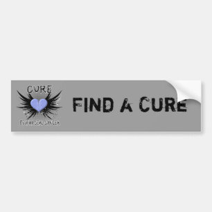 Cure Oesophageal Cancer Bumper Sticker