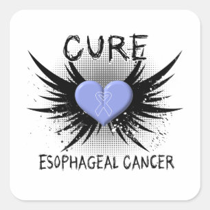 Cure Oesophageal Cancer Square Sticker