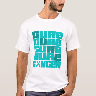 CURE Ovarian Cancer Collage T-Shirt