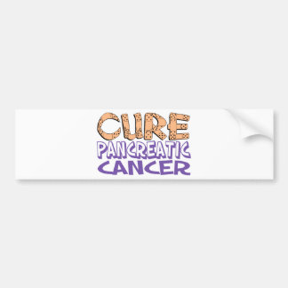 Cure Pancreatic Cancer Bumper Sticker
