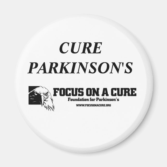 CURE PARKINSON'S MAGNET (Front)