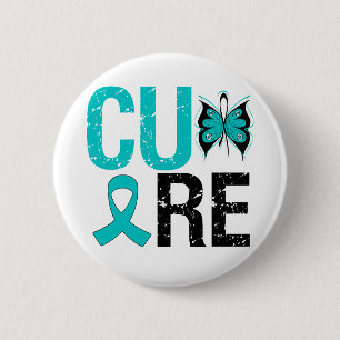 Cure PCOS 6 Cm Round Badge
