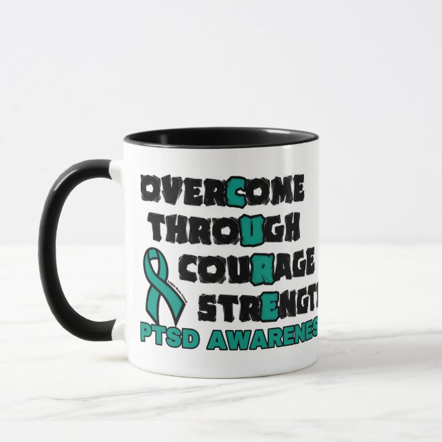 CURE...PTSD MUG (Left)