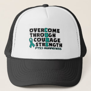 CURE...PTSD TRUCKER HAT