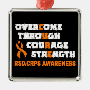 CURE...RSD/CRPS METAL TREE DECORATION