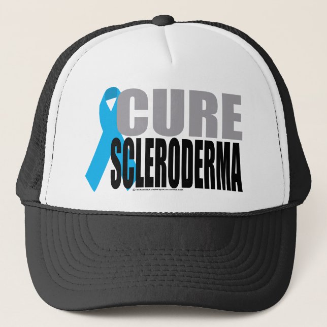 Cure Scleroderma Trucker Hat (Front)