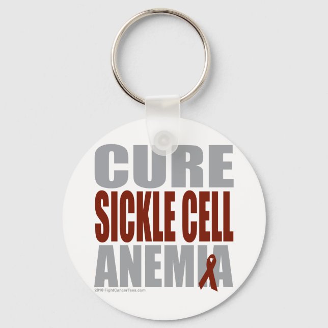 Cure Sickle Cell Anaemia Key Ring (Front)