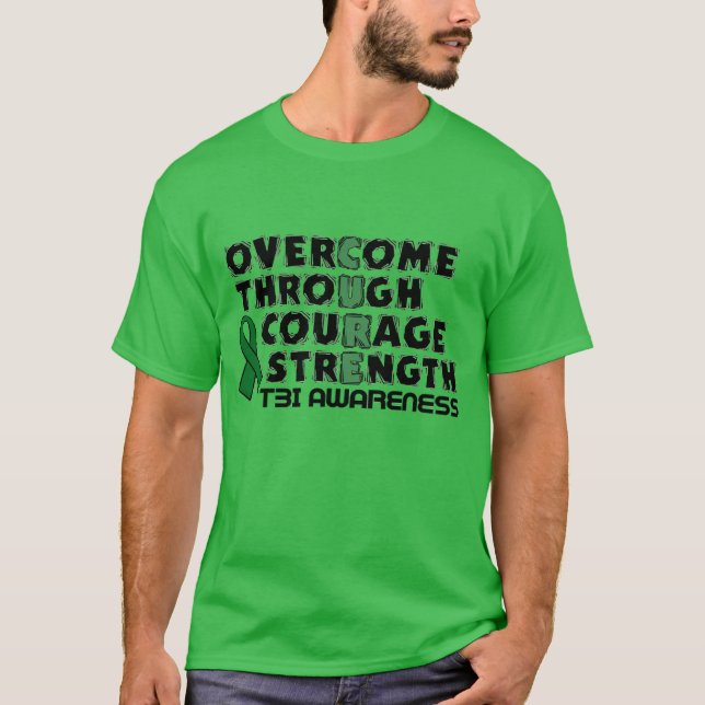 CURE...TBI T-Shirt (Front)